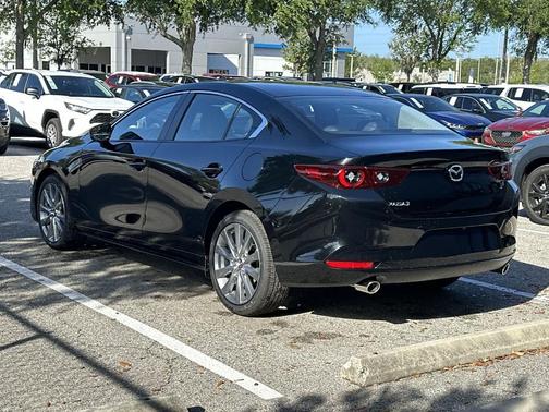 Jet Black Mica 2026 Mazda Mazda3 FWD w/Preferred Package
