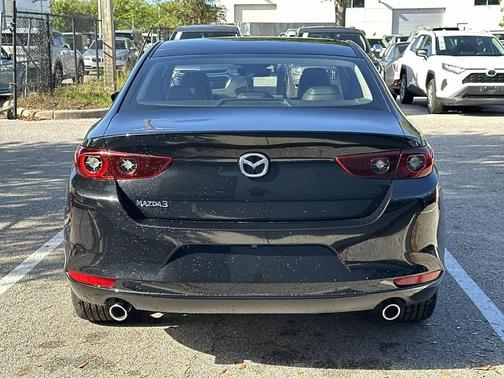 Jet Black Mica 2026 Mazda Mazda3 FWD w/Preferred Package