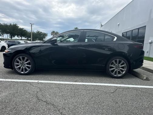 Jet Black Mica 2026 Mazda Mazda3 FWD w/Preferred Package