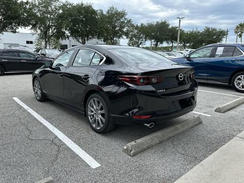 Jet Black Mica 2026 Mazda Mazda3 FWD w/Preferred Package