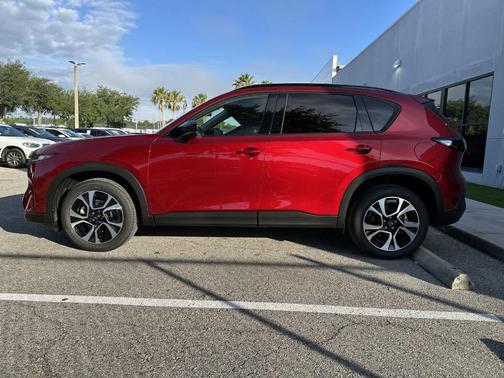 Soul Red Crystal Metallic 2026 Mazda CX-5 Preferred
