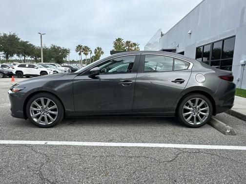 Machine Gray Metallic 2026 Mazda Mazda3 FWD w/Preferred Package