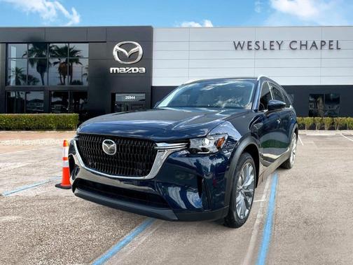Deep Crystal Blue Mica 2026 Mazda CX-90 PHEV Preferred