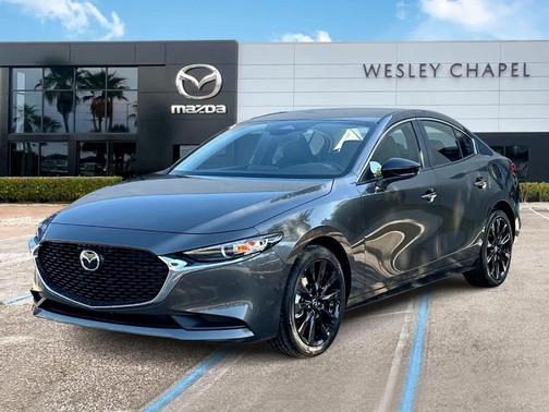 Machine Gray Metallic 2026 Mazda Mazda3 FWD w/Select Package