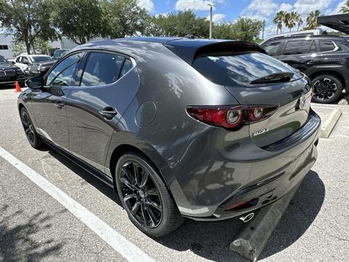 Machine Gray Metallic 2026 Mazda Mazda3 FWD w/Premium Package