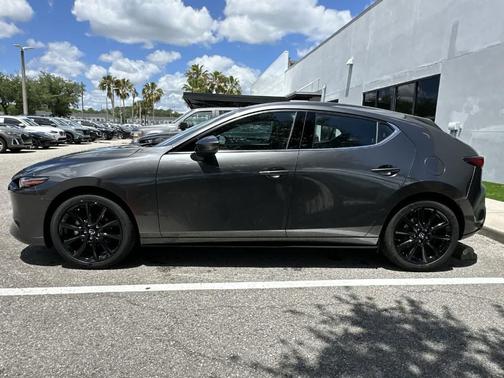 Machine Gray Metallic 2026 Mazda Mazda3 FWD w/Premium Package