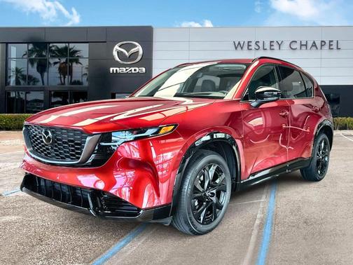 Soul Red Crystal Metallic 2026 Mazda CX-5 Premium Plus