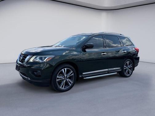 Midnight Pine 2018 Nissan Pathfinder Platinum