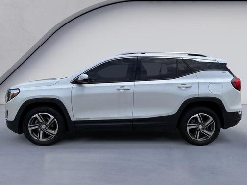 White Frost Tri-Coat 2020 GMC Terrain SLT