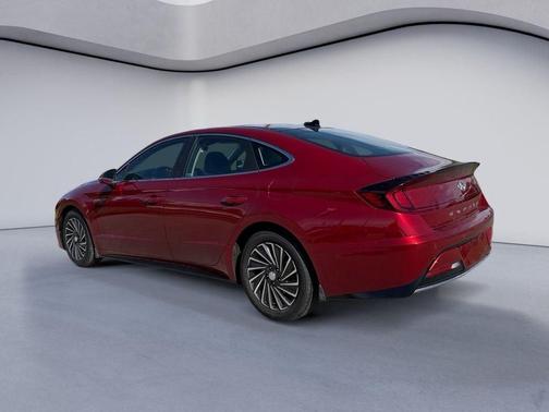 Red 2023 Hyundai SONATA Hybrid Limited