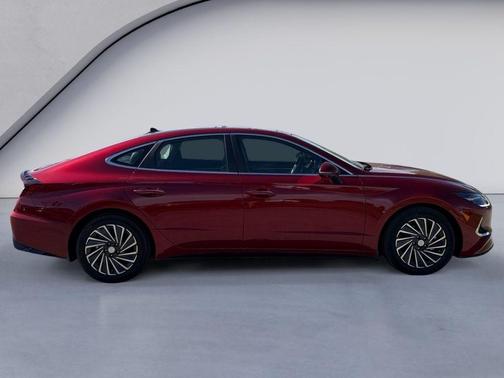 Red 2023 Hyundai SONATA Hybrid Limited
