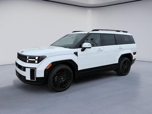 White 2026 Hyundai SANTA FE HEV Calligraphy