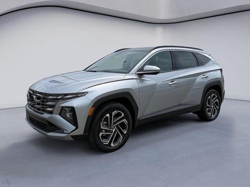 Shimmering Silver 2026 Hyundai TUCSON Hybrid Limited