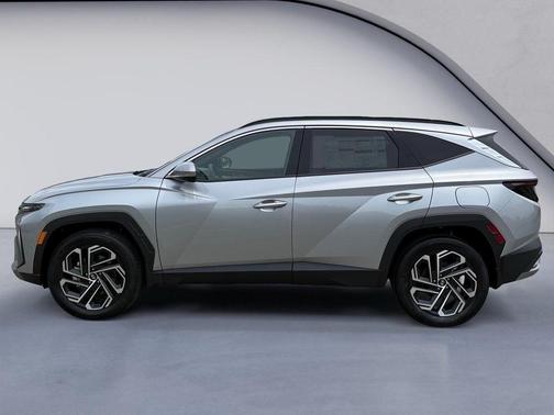 Shimmering Silver 2026 Hyundai TUCSON Hybrid Limited