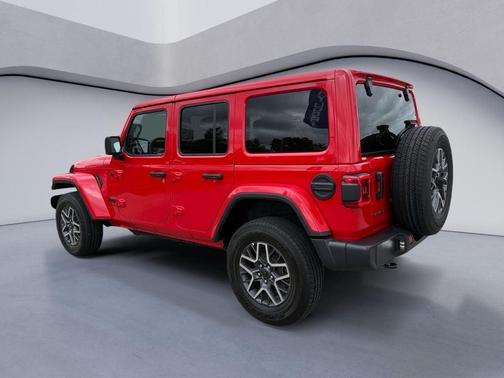 Firecracker Red Clearcoat 2025 Jeep Wrangler Sahara