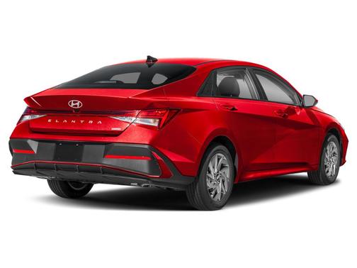 Red Metallic 2024 Hyundai ELANTRA HEV Blue