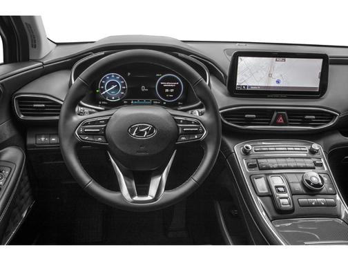 Twilight Black 2022 Hyundai SANTA FE HEV SEL Premium