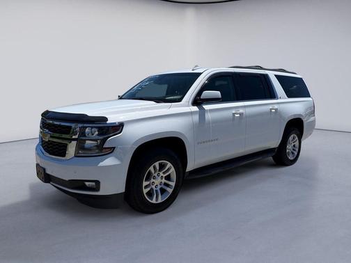 Summit White 2018 Chevrolet Suburban LT