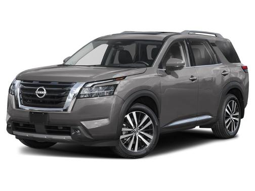 Gun Metallic 2025 Nissan Pathfinder Platinum