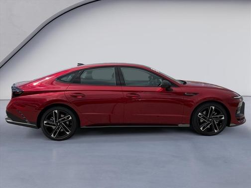 Red 2026 Hyundai SONATA N Line