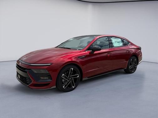 Red 2026 Hyundai SONATA N Line