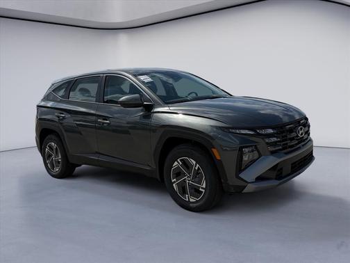 Amazon Gray 2026 Hyundai TUCSON Hybrid Blue SE