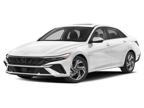 White 2025 Hyundai ELANTRA Limited