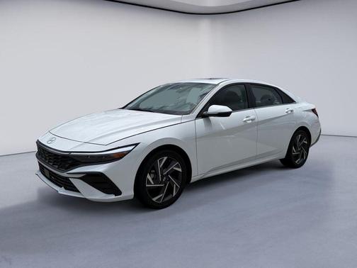 White 2025 Hyundai ELANTRA Limited