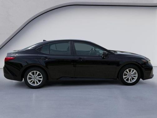 Midnight Black Metallic 2025 Toyota Camry LE