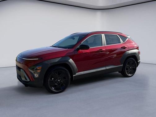 Red 2026 Hyundai KONA SEL Sport