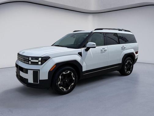 White 2025 Hyundai SANTA FE SEL