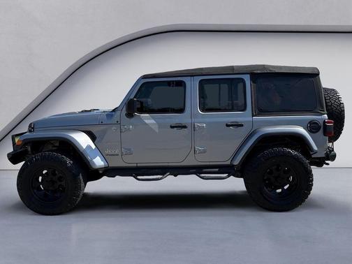 Billet Silver Metallic Clearcoat 2018 Jeep Wrangler Unlimited Sahara