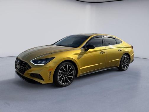 Glowing Yellow 2020 Hyundai SONATA SEL Plus