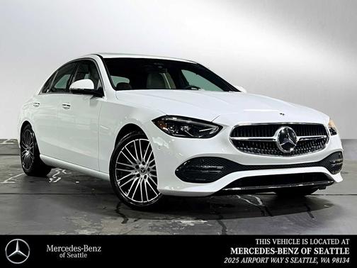 Polar White 2025 Mercedes-Benz C-Class C 300 4MATIC