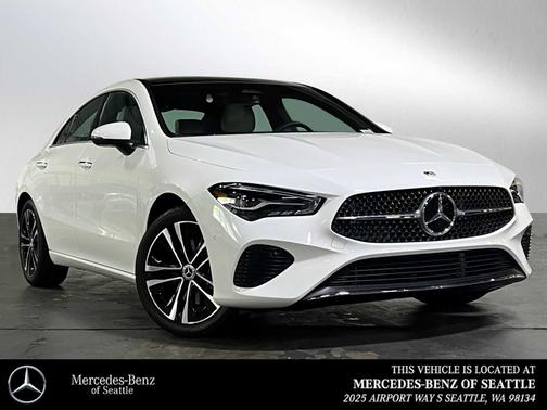 Polar White 2026 Mercedes-Benz CLA 250 4MATIC
