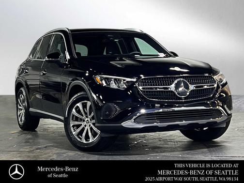 Black 2026 Mercedes-Benz GLC 300 4MATIC