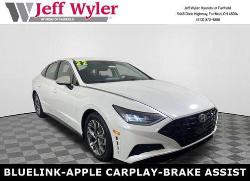 Quartz White 2022 Hyundai SONATA SEL