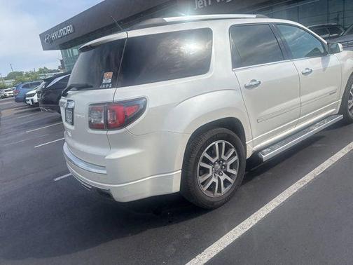 White Diamond Tricoat 2014 GMC Acadia Denali
