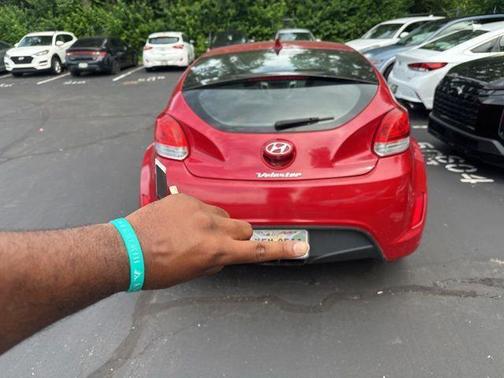 Boston Red Metallic 2017 Hyundai Veloster Base