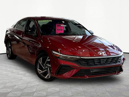 Ultimate Red 2025 Hyundai ELANTRA Sport