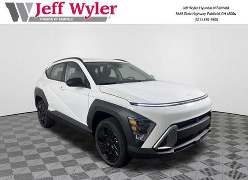Atlas White 2026 Hyundai KONA SEL Sport