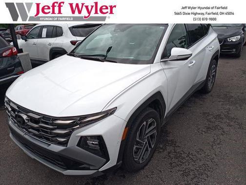 Creamy White Pearl 2025 Hyundai TUCSON Hybrid Limited