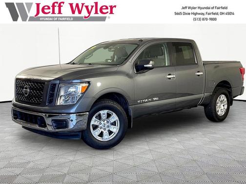 Gun Metallic 2019 Nissan Titan SV