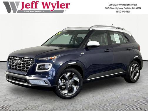Denim w/White Roof 2024 Hyundai VENUE Limited