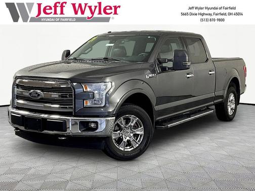 Shadow Black 2017 Ford F-150 Lariat