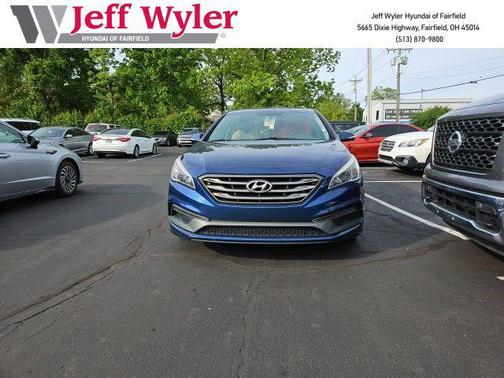 Lakeside Blue 2017 Hyundai SONATA Sport