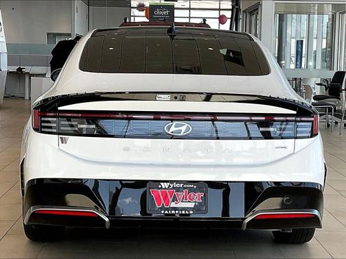 Serenity White 2026 Hyundai SONATA SEL