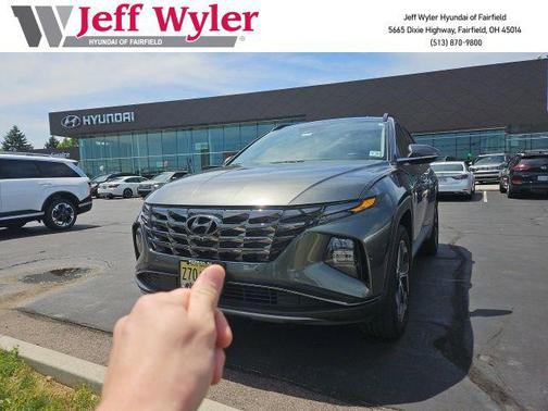 Amazon Gray 2023 Hyundai TUCSON Limited