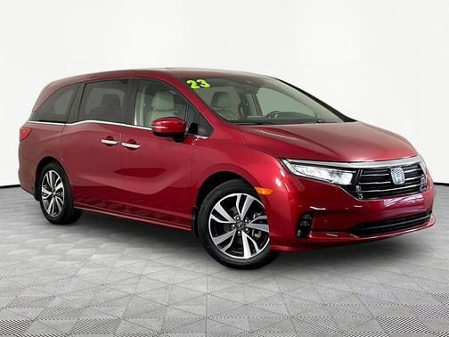 Radiant Red Metallic II 2023 Honda Odyssey Touring