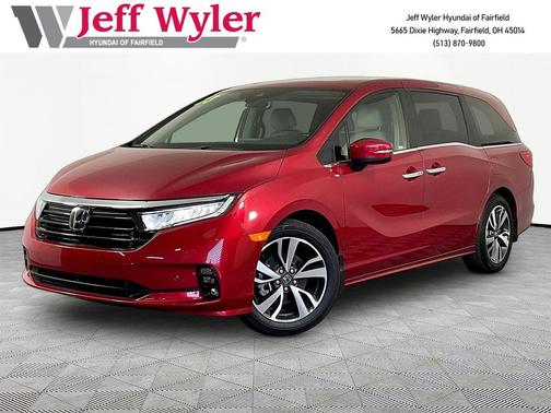 Radiant Red Metallic II 2023 Honda Odyssey Touring